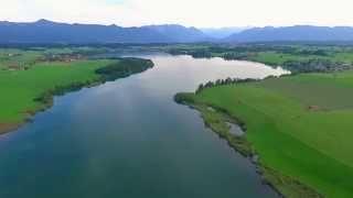 Riegsee bei Murnau August 2015 Phantom 3 [upl. by Adnim155]