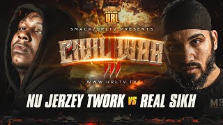 NU JERZEY TWORK VS REAL SIKH  URLTV [upl. by Ardnikal]