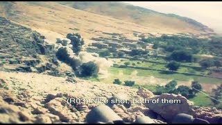 Airstrike in Aghanistan  3 JDAM TACP [upl. by Feledy]