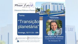 Palestra quotTransição Planetáriaquot [upl. by Luttrell138]