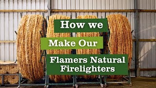 How to make Flamers natural firelighters  The secrets revealed [upl. by Harsho]