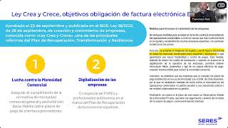 Webinar Facturación electrónica obligatoria entre empresas [upl. by Neelak964]