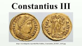 Constantius III [upl. by Kano585]