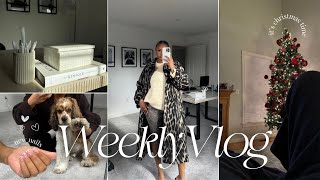 VLOG Settling in at Home Girl Errands Shoppin New Decor Christmas Spirit More  NaturallySunny [upl. by Annemarie642]