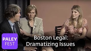 Boston Legal  David E Kelley on Dramatizing Issues Paley Center 2006 [upl. by Ryon]