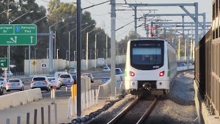 Transperth Metronet Alstom XTrapolis CSeries Set 130 Departing Cockburn Central Station [upl. by Madoc602]