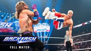 FULL MATCH Cody Rhodes vs AJ Styles – WWE Title Match WWE Backlash France [upl. by Liris110]