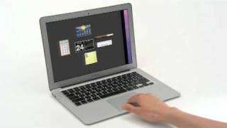 Apple Previews Mac OS X Lion MultiTouch Gesture Support Official Video [upl. by Yellac312]