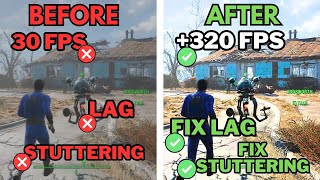 Fallout 4 NEXTGEN Optimization Boost FPS Fix Lag amp Stuttering [upl. by Ayin]