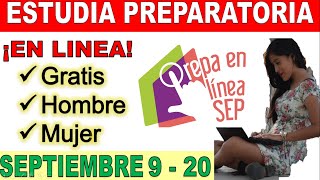 Estudia Preparatoria En LINEA y GRATIS 📝 Registro Abierto SEPTIEMBRE 2024 con VALIDEZ OFICIAL 📚👨‍🎓 [upl. by Marlane]