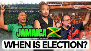 WHEN IS JAMAICAS GENERAL ELECTION [upl. by Francyne166]