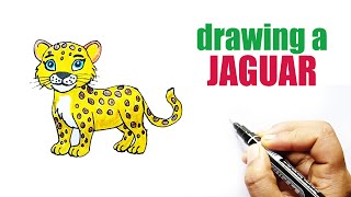 Discover the SECRET to Drawing a Jaguar Like a Pro [upl. by Kordula]