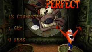 Crash Bandicoot 1 Walkthrough  NSanity Beach [upl. by Hewe805]