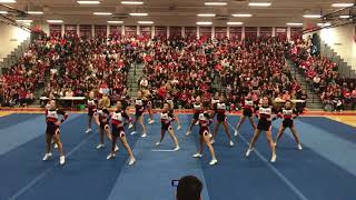 Hilton varsity cheer Pep Rally performance [upl. by Walls483]