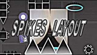 Spikes  Death Grips Layout by Valkrin me  Geometry Dash [upl. by Dorran]