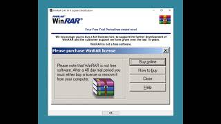 12DAMDO  Your Free Trial of WinRar has Expired [upl. by Philips]