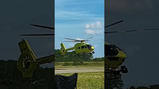 Air Ambulance Landing at Elvington Airshow [upl. by Chouest]