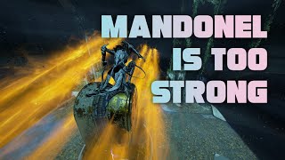 Warframe Mandonels Damage Buff Breaks The Game [upl. by Rovelli]