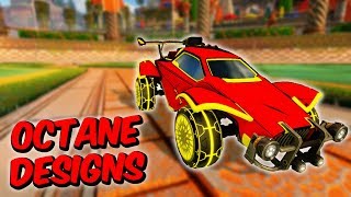 🍌 10 Beautiful Budget Octane Designs in Rocket League [upl. by Aiel]