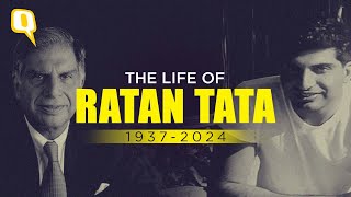 Ratan Tata The Life and Times of Bharats Ratan  The Quint [upl. by Weber]