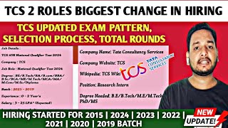 TCS Hiring Announced Batch 20192025  NQT Hiring  TCS Intern  BEBtech  Off Campus  Joining [upl. by Talya]