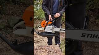 Stihl 064 Mild Ported Piped [upl. by Ahsinahs]