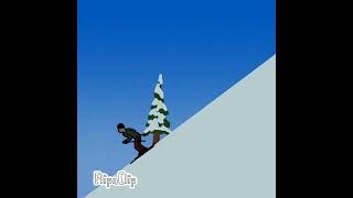 Skier VS Avalanche animationavalanche [upl. by Nnylsor]