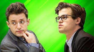 Levon Aronian vs Magnus Carlsen  2017 Altibox Norway Chess Tournament [upl. by Ajtak319]