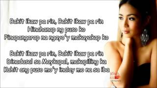 Bakit ikaw pa rin  Maricris Garcia wLyrics [upl. by Arah]