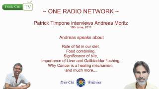 One Radio Network Patrick Timpone interviews Andreas Moritz [upl. by Denoting]