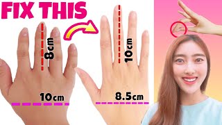 Slim Finger Exercises Elongate and Slim Fingers for Beautiful Hands ❤️ [upl. by Dannon]