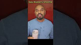 How to make blueberry smoothie  Easy and healthy [upl. by Sylvanus]