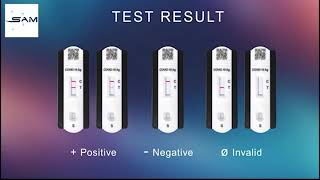 SAM COVID19 Oral Fluid Antigen Rapid Test Procedure [upl. by Elden]