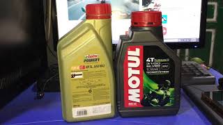 Motul và Castrol dành cho xe yamaha đâu là sự lựa chon phù hợp [upl. by Sateia466]