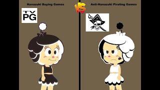 Hanazuki Buying Games VS AntiHanazuki Pirating Games Featuring HighHonorsJacob quotRating TVPGquot [upl. by Elconin]