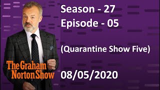 The Graham Norton Show S27E05 Sandra Oh Stanley Tucci Rob Beckett Romesh Ranganathan Oti Mabuse [upl. by Girand]