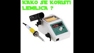 Kako se koristi lemilica  HD [upl. by Akirehs]