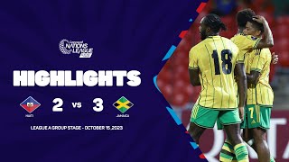 Highlights  Haiti vs Jamaica  202324 Concacaf Nations League [upl. by Slotnick]