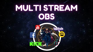 Cómo hacer MULTI stream con OBS gratis y sin pagar [upl. by Eduard619]