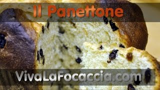 Ricetta Panettone di Natale Fatto in Casa [upl. by Kemppe]