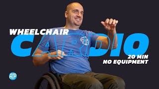 20 min Wheelchair Workout No Equipment [upl. by Adnylg]