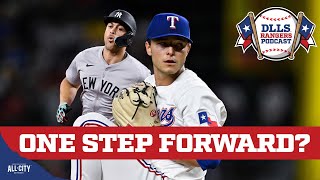 Jack Leiter One Step ForwardOne Step Back  DLLS Rangers Podcast [upl. by Ziana]