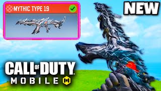 NEW MYTHIC TYPE 19 in COD MOBILE 😍 [upl. by Oberstone]