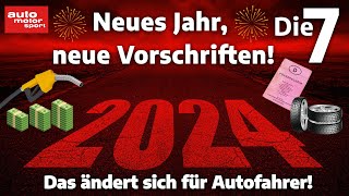 Neues für Autofahrer 2024  auto motor und sport [upl. by Judon]