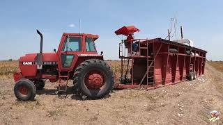 Texas Cotton Harvest  Picking Cotton amp Module Building [upl. by Hamrnand917]