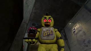 GMOD FNaF  The Mimic Gets Hunted Down Freddy Fazbear And The Gang [upl. by Ydnahs]