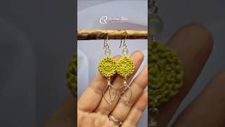 TRUCO PARA PENDIENTES DE CROCHET [upl. by Burrow]