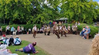 Vale of Evesham National Morris Weekend  Domesday Morris [upl. by Alodi]