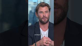 Way to muscle through the pain chrishemsworth 💪 extraction2 shorts [upl. by Maro747]