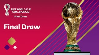 Final Draw  FIFA World Cup Qatar 2022 [upl. by Kannry]